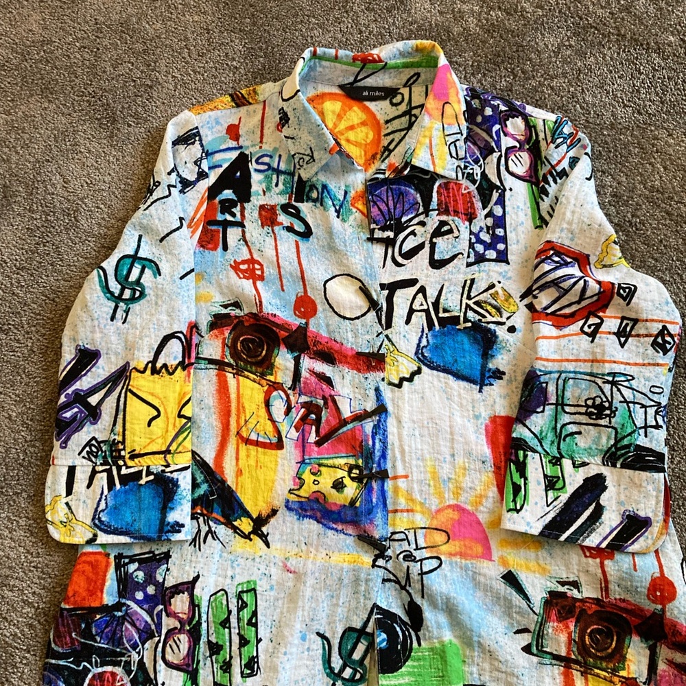 Colorful Graphic ladies Shirt